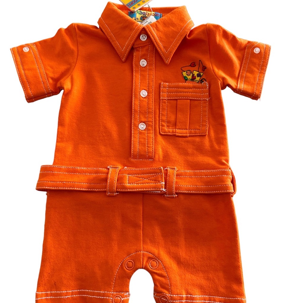Oinkbaby Baby Boy Retro Leisure Suit size 3-6 months
